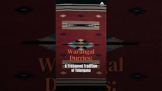 Warangal Durries of Telangana  telanganatourism telanganaheritage warangal pleachindia [upl. by Thacker]