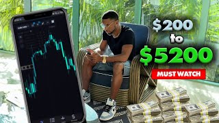 Crazy ACCOUNT FLIP in 13 Days Trading On POCKET OPTION  JEREMY CASH [upl. by Larimor389]