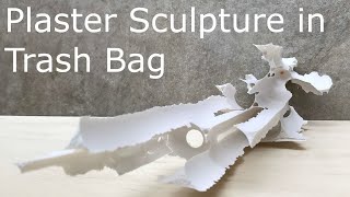 Art  Trash Bag Style Sculpture [upl. by Aitra]