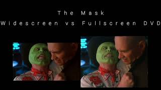 Oscar scene  The Mask 1994  Widescreen vs Fullscreen DVD [upl. by Arrait231]