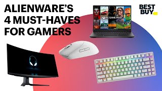 Alienwares 4 MustHaves for Gamers  Best Buy [upl. by Couchman]