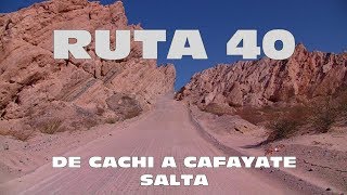 Valles calchaquies  Quebrada de las Flechas  De Cachi a Cafayate  Salta [upl. by Lynden264]