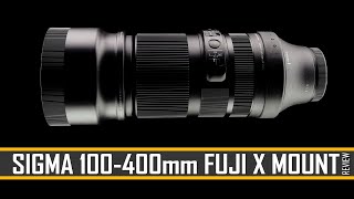 sigma 100 400mm Fuji X Mount [upl. by Pascasia373]