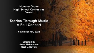 Monona Grove High School Orchestra Concert  Thursday November 7 2024 [upl. by Inaffyt]