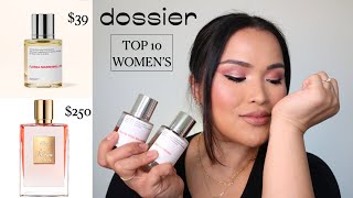 My Top 10 Dossier WOMENs Fragrance  DASEEAY [upl. by Kalie921]