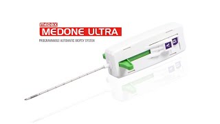 MedOne Ultra  Programmable Automatic Disposable Biopsy System [upl. by Yekim]