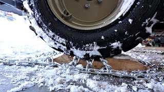 Amazing Snow Chain Hack FOR THIS WINTER [upl. by Thorn790]