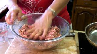 Meatballs  Mama Tonis Sicilian Meatballs  SimplySiciliannet [upl. by Epner]