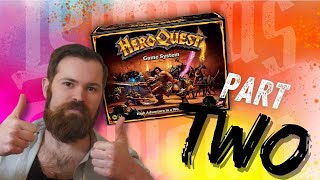 HeroQuest Lair of the Orc Warlord Part 2 [upl. by Roarke]