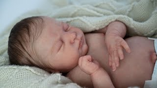 WOW So Real Lifelike Newborn Silicone Reborn Baby Boy Jayden [upl. by Marchak913]