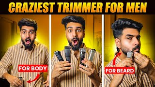 Top 5 Best Trimmers for Men in India 2024  InDepth Comparison and Reviews 🔥 [upl. by Loise]