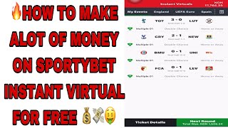 FREEHOW TO EARN BIG ON SPORTYBET INSTANT VIRTUAL LATEST TRICKS 🔥 viral football sports money [upl. by Anevad]