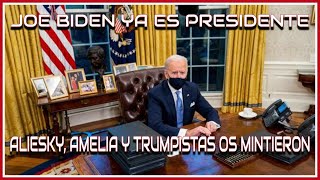 🔴ALIESKY RODRIGUEZ AMELIA DOVAL Y CIA LES MIENTEN  BIDEN YA ES PRESIDENTE⚡ [upl. by Akapol]