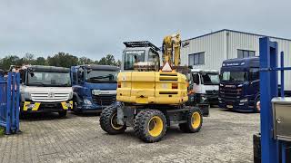 New Holland MH 26 mobile excavator from year 2011  SOLD [upl. by Thackeray870]