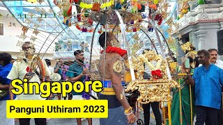 Panguni Uthiram Singapore 2023  Yishun Murugan Temple  Holy Tree Sri Balasubramaniar Temple [upl. by Rosalie]