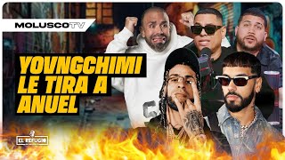 YOVNGCHIMI LE TIRA A ANUEL REACCION OFICIAL con Gallo Gringo y Coyote [upl. by Kenney446]