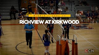 Richview at Kirkwood Middle School JV Volleyball [upl. by Salhcin]