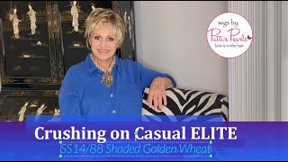 Wig Review Crushing on Casual ELITE by RAQUEL WELCH in Shaded Golden Wheat  WigsByPattisPearls [upl. by Coad711]