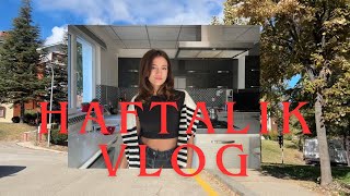 HAFTALIK VLOG🫶🏻  HACETTEPE ÜNİVERSİTESİ GÜNLERİ [upl. by Ahsieni15]