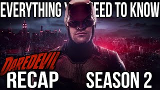 DAREDEVIL Season 2 Recap  Must Watch Before ECHO [upl. by Adolf442]