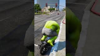 HULK KI MUMMY KA ACCIDENT😰  GTA 5 Funny Moment shorts gta5 [upl. by Panthia664]