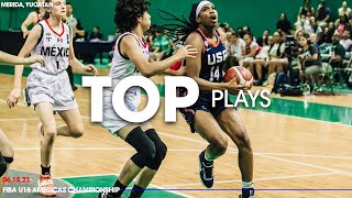 TOP PLAYS  USA U16 Advance to Quarterfinals [upl. by Idnib]