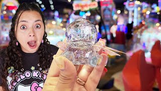 How I WON this MEGA Gem Crystal from the Gem Pusher SO SHOOK [upl. by Iveksarap]