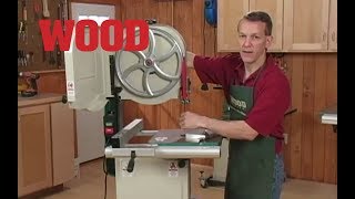 How To Tension Your Bandsaw Blade Correctly  WOOD magazine [upl. by Dowski]