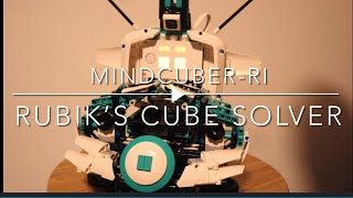 Rubik’s Cube Solver by mindcubercom Lego MINDSTORMS [upl. by Hniv]