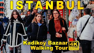 Kadikoy Bazaar Walking Tour Discover the Colors and Flavors of Istanbuls Asian Side [upl. by Aihsit]