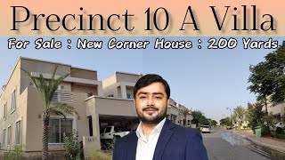 Precinct 10 A Villa Corner 200 Yards precinct10avillas bahriatownkarachi [upl. by Rauch668]