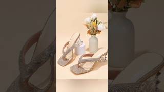 Stylish wedding shoesglass heels 👠💒 ✨ footwear trends shortsviral youtubeshorts [upl. by Childers]