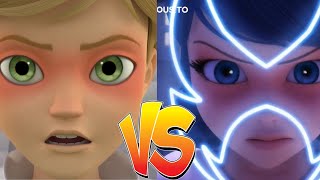 When Marinette and Adrien Were AKUMATISED in Miraculous Ladybug Elation Included [upl. by Scheer]