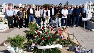 El PSOE Totana realiza el tradicional homenaje a los caídos  Totana 2024 [upl. by Elehcim]