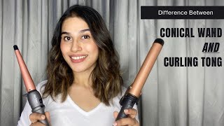 How is a curling wand different from a curling tong [upl. by Nylidnam640]