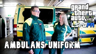 HUR DU FÅR SVENSKA AMBULANS UNIFORMER I GTA 5 SVENSK PED [upl. by Charmine879]