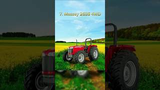 tractor Top 10 Powerfull Tractor in India 2️⃣0️⃣2️⃣4️⃣  powerful Tractor shorts ytshorts viral [upl. by Carlynne162]