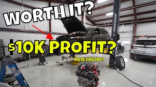 Cheap Jeep Engine Swap  More Work Than We Thought [upl. by Dino]