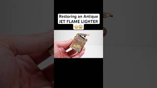 Restoring an Antique JET FLAME LIGHTER😳😱 restoration viralvideo shorts [upl. by Undis]