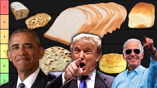 PRESIDENTS MAKE A BREAD TIER LIST [upl. by Airdna498]