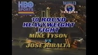 Mike Tyson vs Jose Ribalta  Full Fight  8171986 [upl. by Oiramej]