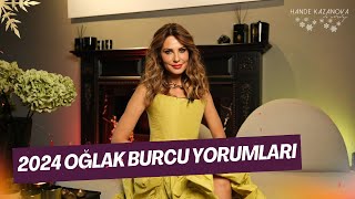 YILIN EN KEYİFLİSİ  2024 Yılı Oğlak Burcu Yorumları  Hande Kazanova ile Astroloji [upl. by Adnopoz4]