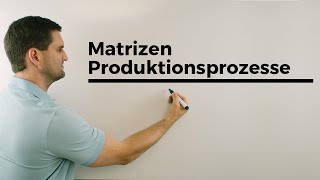 MatrizenProduktionsprozesse Weiterer Klassiker aus den ersten Drehtagen  Mathe by Daniel Jung [upl. by Lardner591]