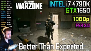 GTX 1650  Call of Duty Warzone 3  Theres Hope For The Broke [upl. by Ahtan]