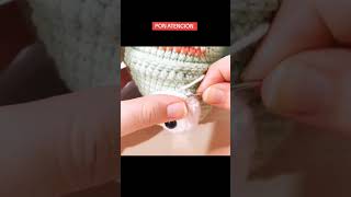 como hacer un amigurumi crochet amigurumi dyi manualidades tejer tejido patronesamigurumis [upl. by Savage]