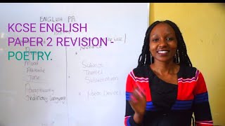 ENGLISH PAPER 2 POETRY 2024 KCSE ENGLISH PAPER 2 PREDICTION [upl. by Lesser]