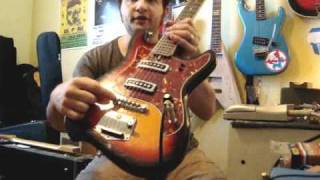 Cool Guitar of the Week60s Teisco Audition needed frets and all [upl. by Elke]