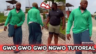 Brain Jotter Creates GWO GWO GWO NGWO DANCE Dance Tutorial😂 [upl. by Eelegna757]