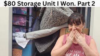 80 Storage Unit I Won  Part 2  Time To Deal With That Couch [upl. by Ravahs931]