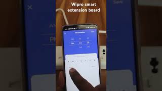 Wipro smart extension board with Wifi amp Bluetooth App control [upl. by Arevle]